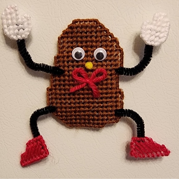 Refrigerator magnets Dancing Veggies! Set of 5!! - Picture 6 of 6